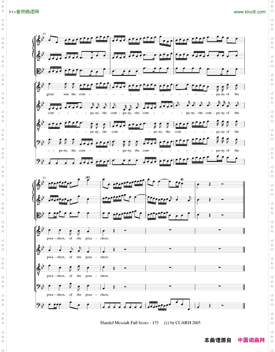 G.F.Handel-MessiahOpenScore五