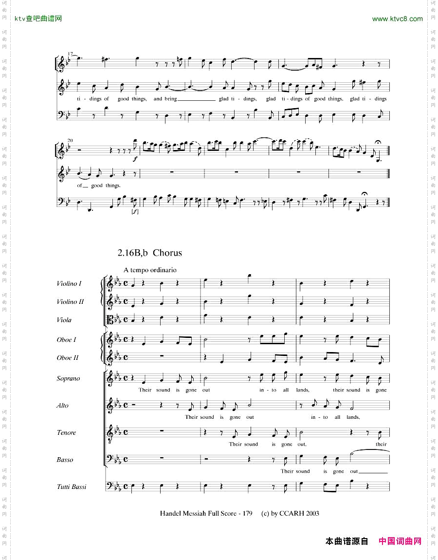 G.F.Handel-MessiahOpenScore五