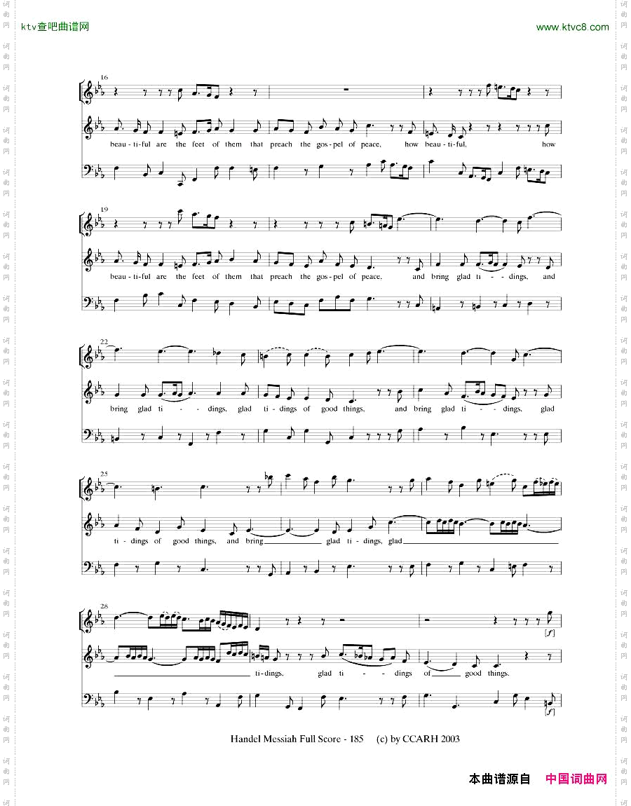 G.F.Handel-MessiahOpenScore五