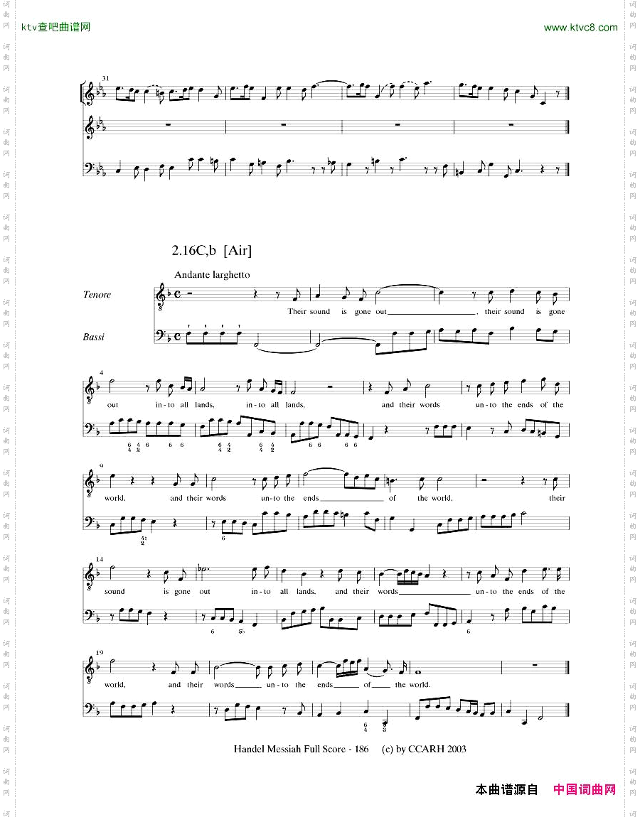 G.F.Handel-MessiahOpenScore五