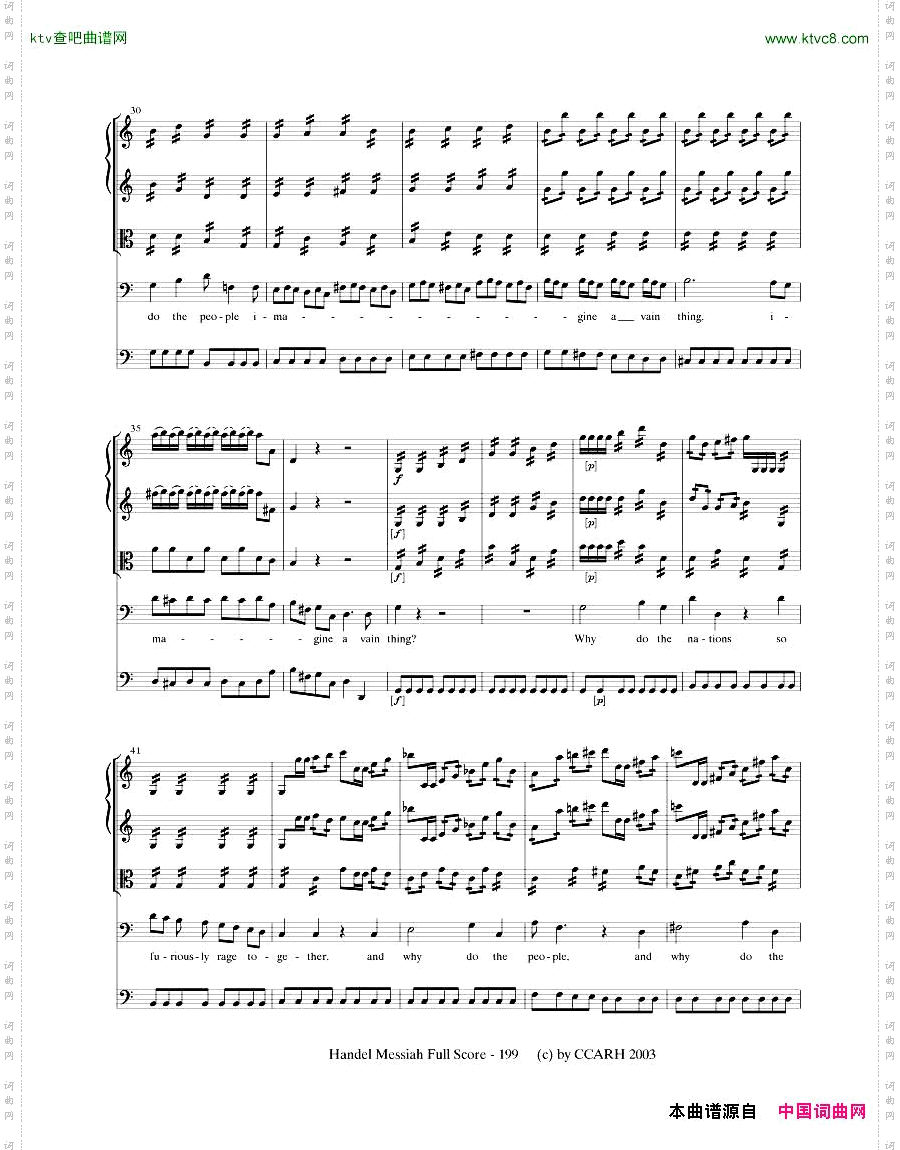 G.F.Handel-MessiahOpenScore五