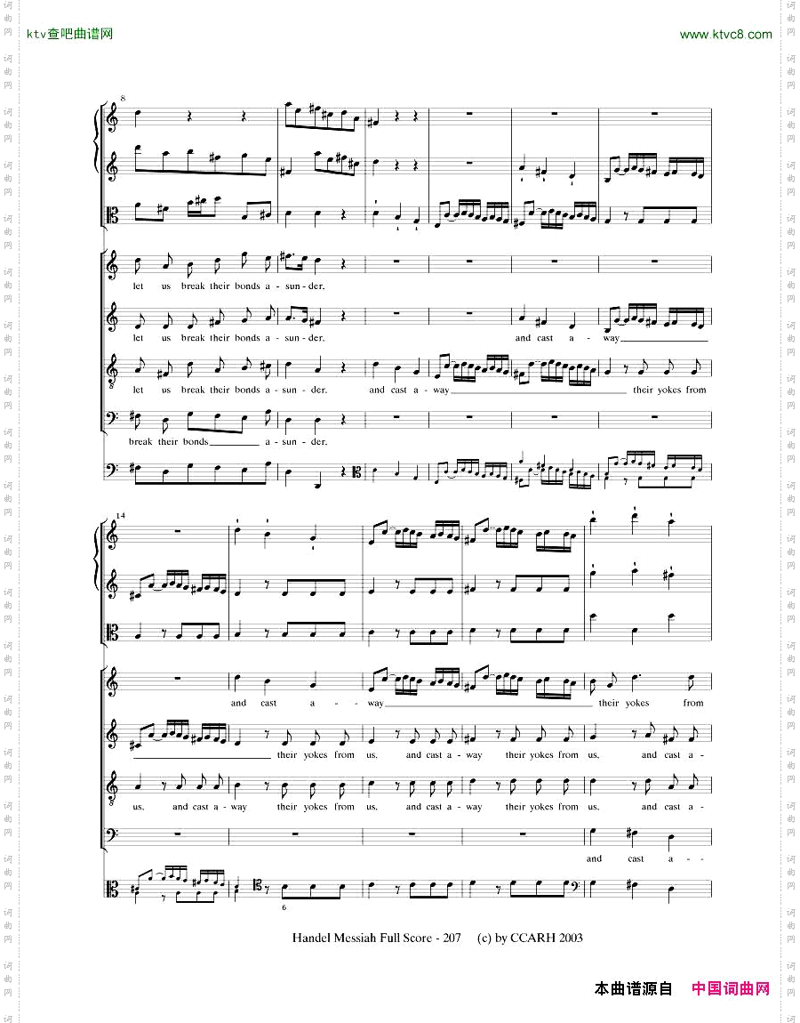 G.F.Handel-MessiahOpenScore六