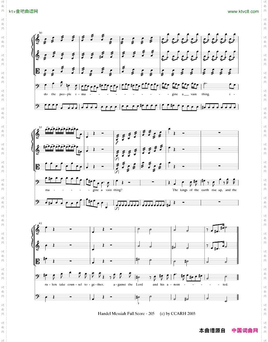 G.F.Handel-MessiahOpenScore六