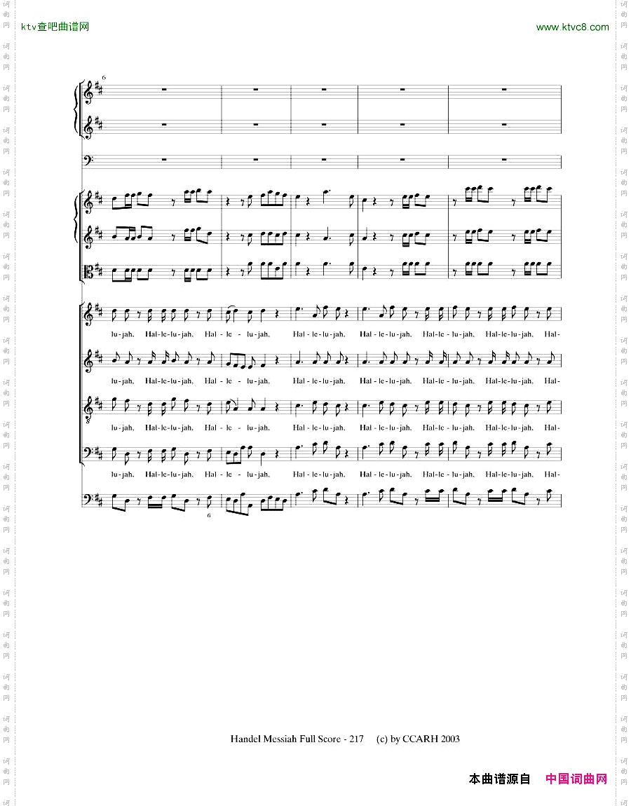 G.F.Handel-MessiahOpenScore六
