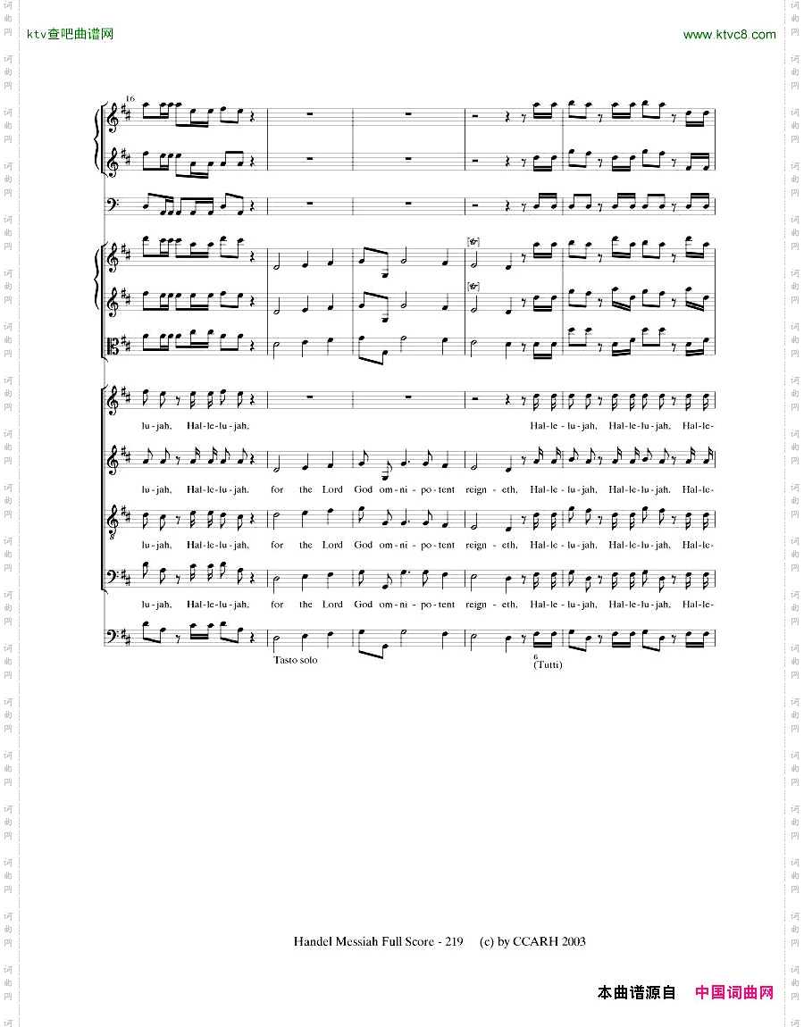 G.F.Handel-MessiahOpenScore六