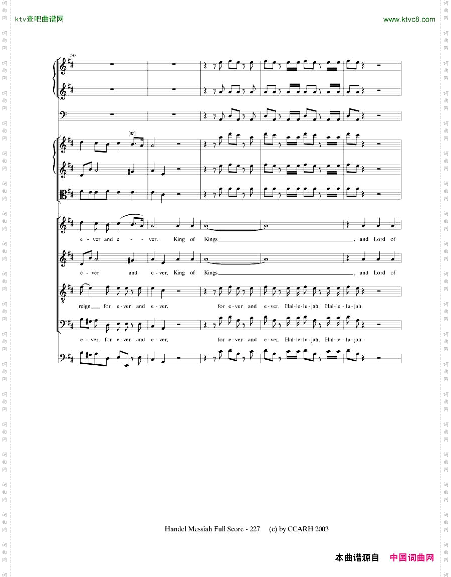 G.F.Handel-MessiahOpenScore六