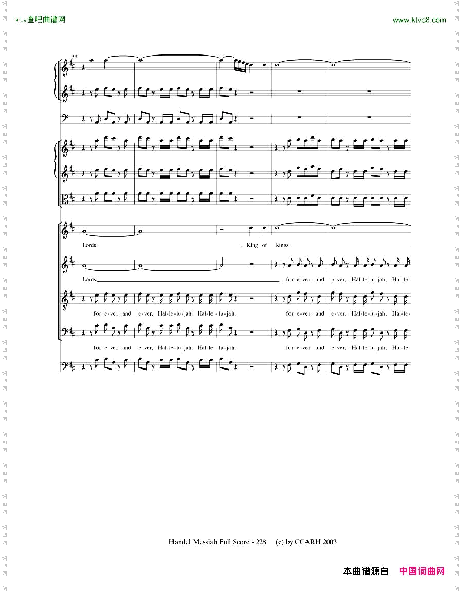 G.F.Handel-MessiahOpenScore六