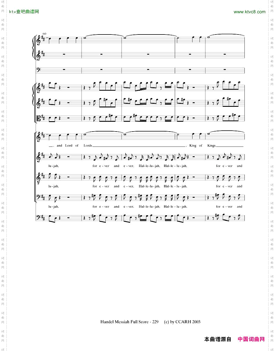 G.F.Handel-MessiahOpenScore六