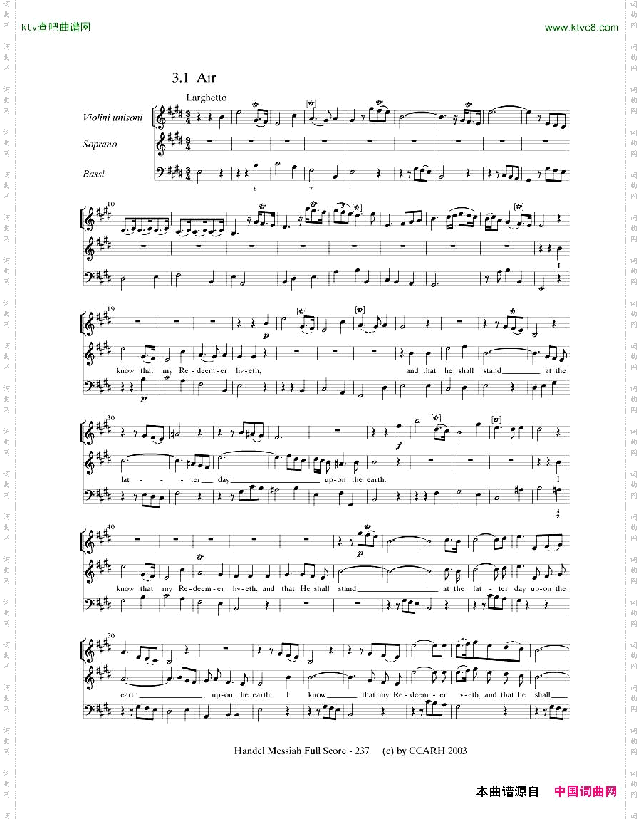 G.F.Handel-MessiahOpenScore六