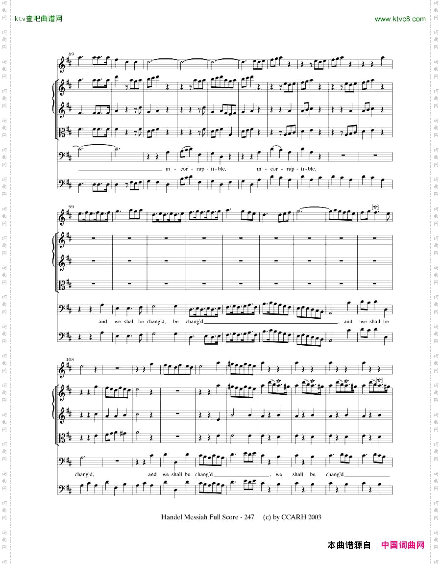 G.F.Handel-MessiahOpenScore七