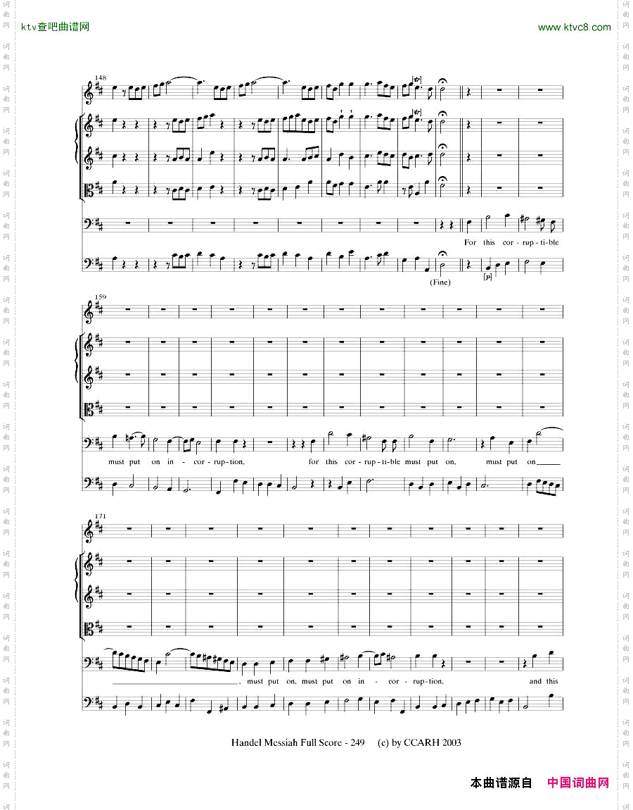 G.F.Handel-MessiahOpenScore七