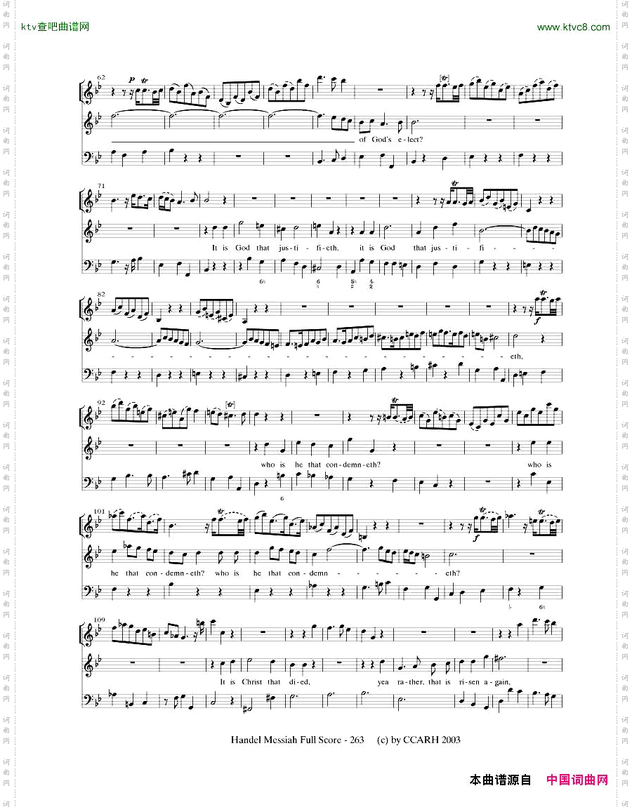 G.F.Handel-MessiahOpenScore七