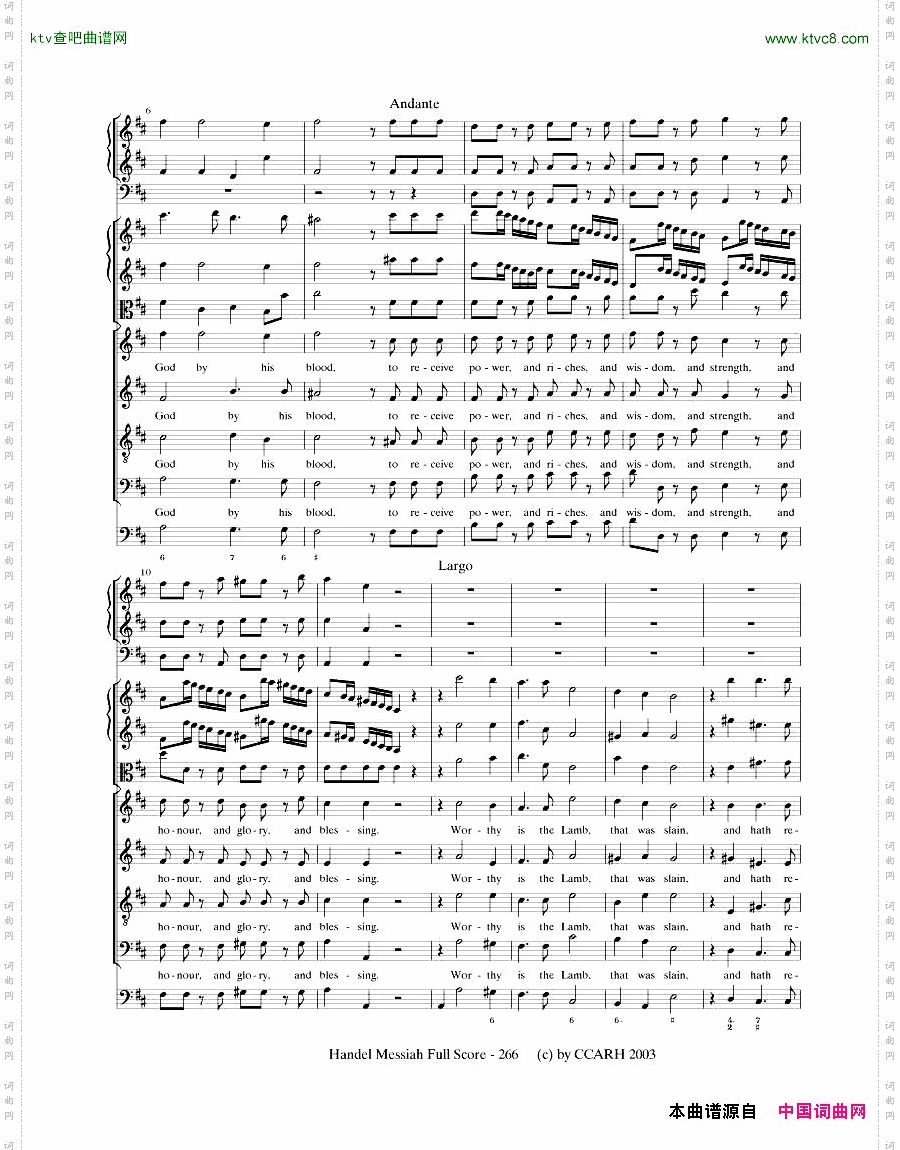 G.F.Handel-MessiahOpenScore七