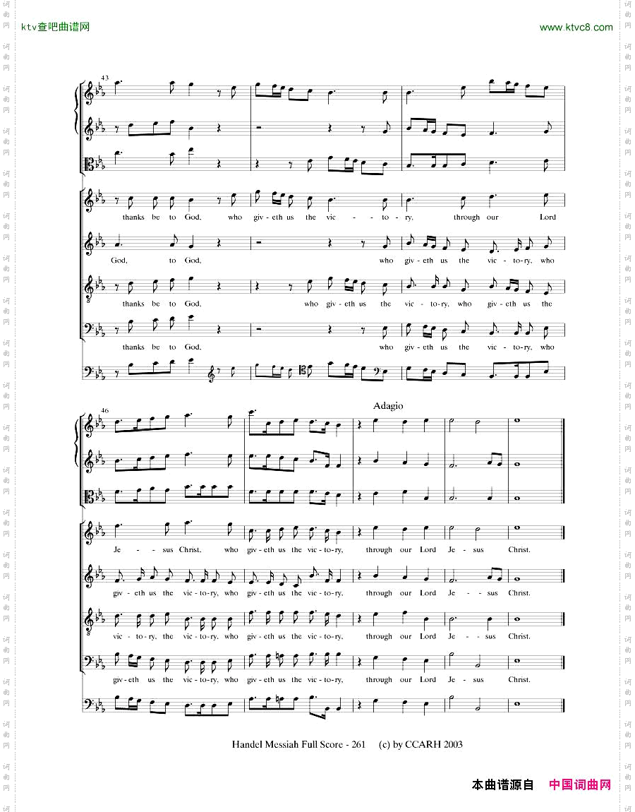 G.F.Handel-MessiahOpenScore七