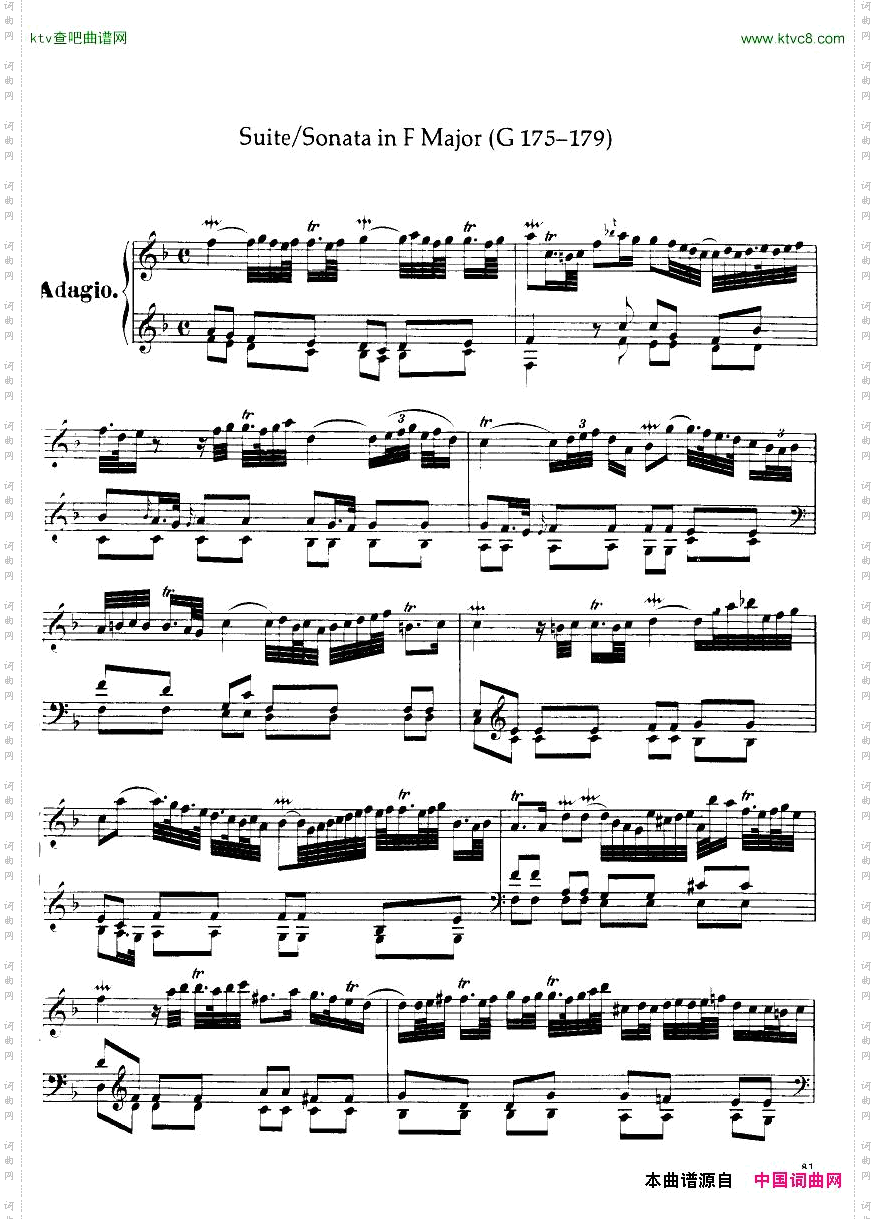 Handel-SuiteinFmajorG175-179