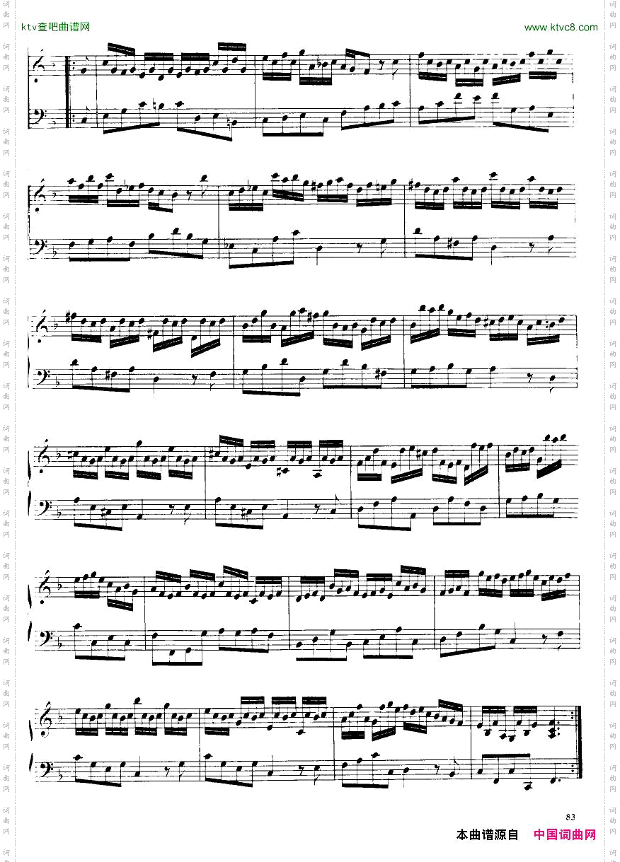 Handel-SuiteinFmajorG175-179