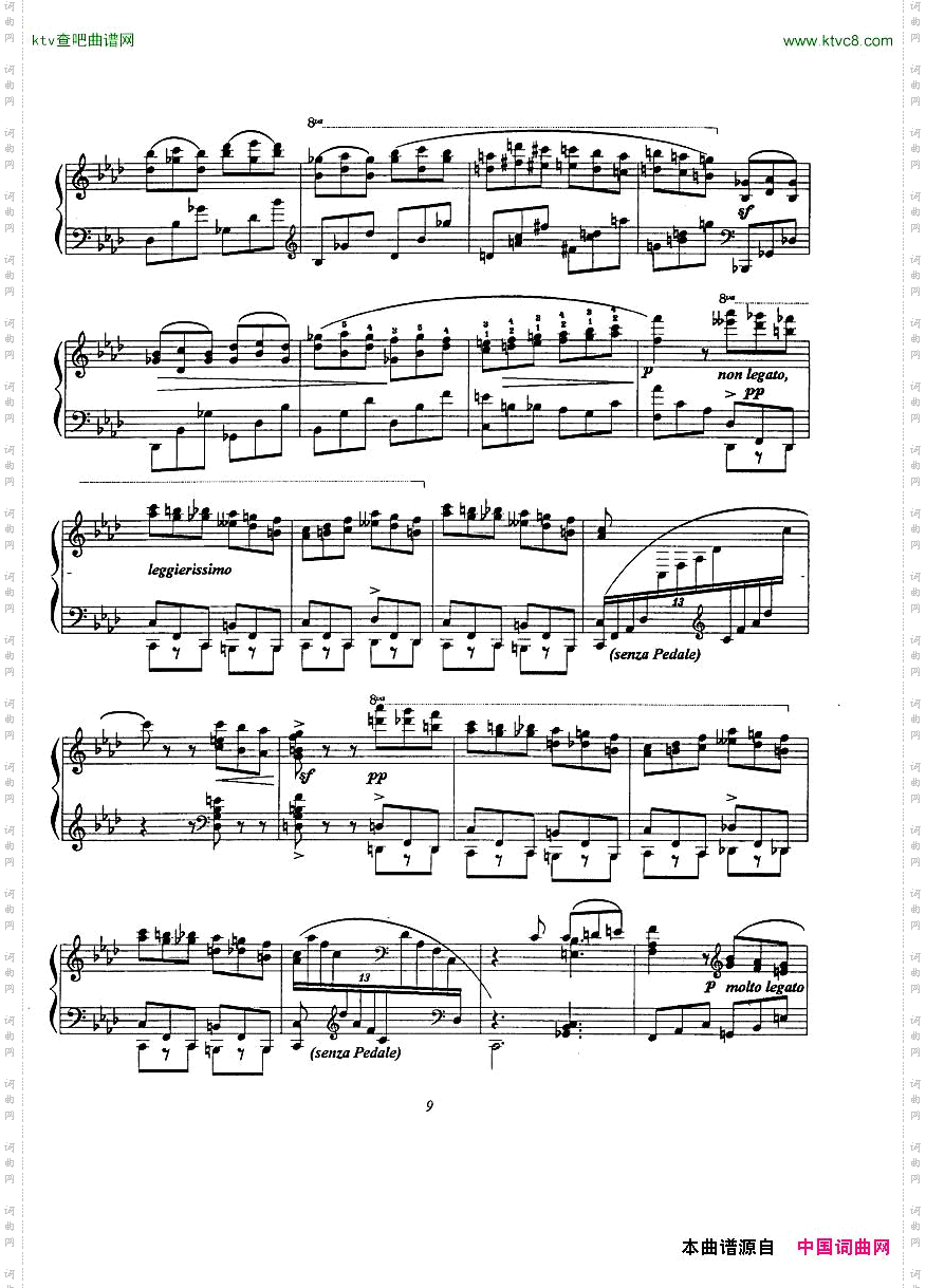 EtudeNo.9D’aprèsRossini