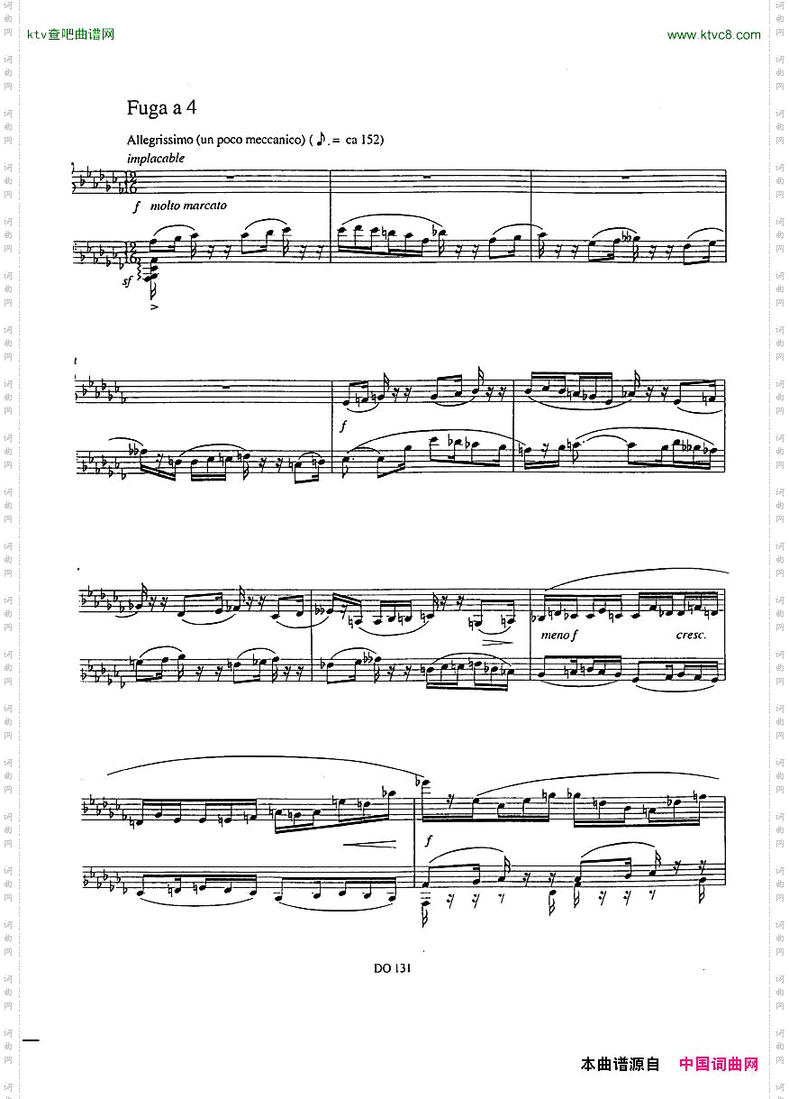 EtudeNo.12PréludeetFugue