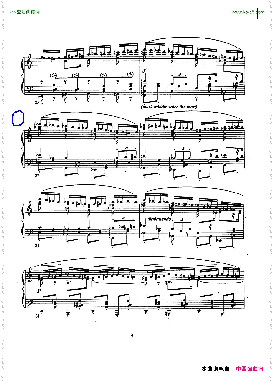 TripleEtudeafterChopinOp.10No.2,Op.25No.4&Op.25No.11combined
