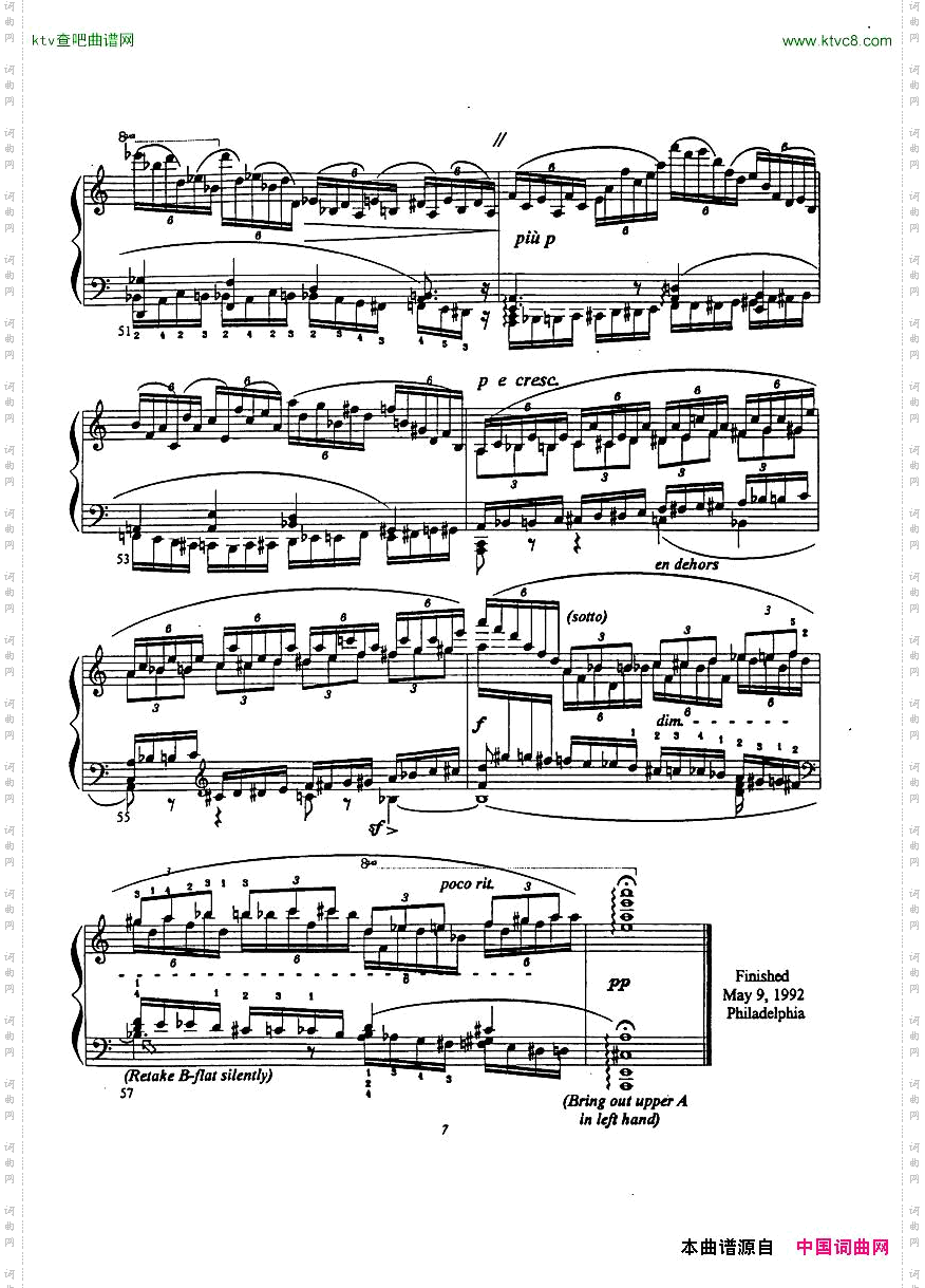 TripleEtudeafterChopinOp.10No.2,Op.25No.4&Op.25No.11combined