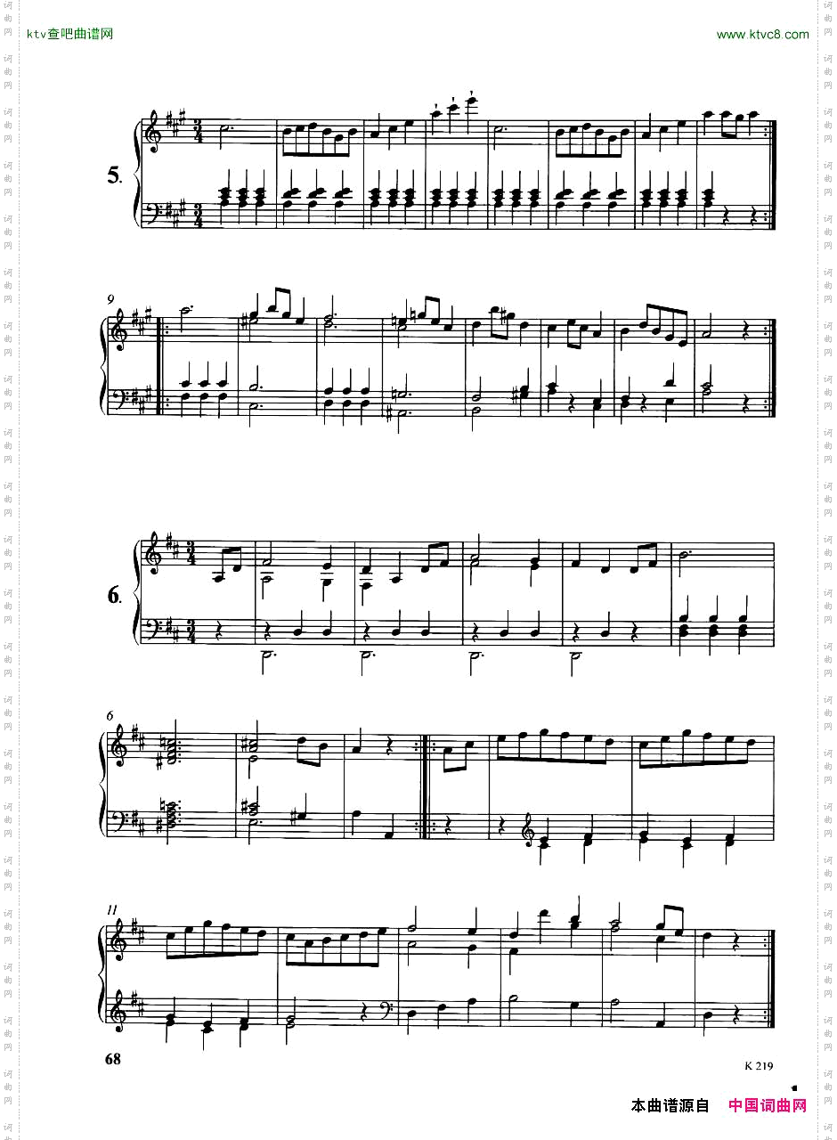 Haydn-GermanDances12pf