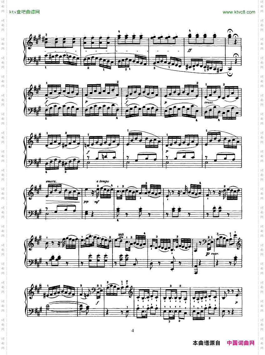 Haydn-PianoSonataNo30InA