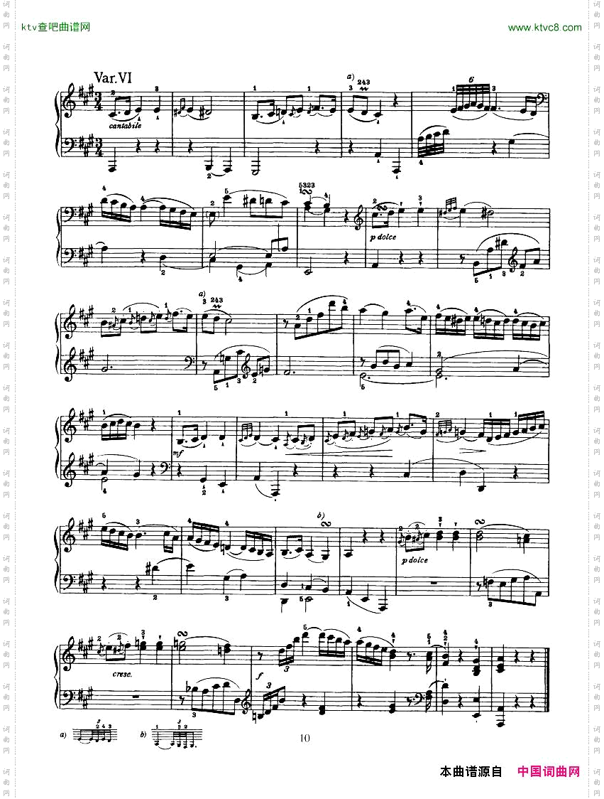 Haydn-PianoSonataNo30InA