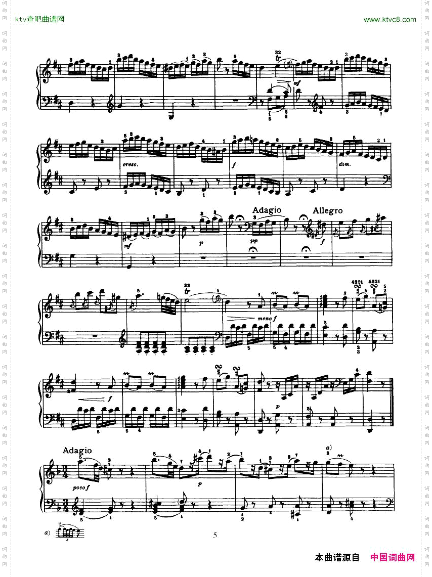 Haydn-PianoSonataNo33InD