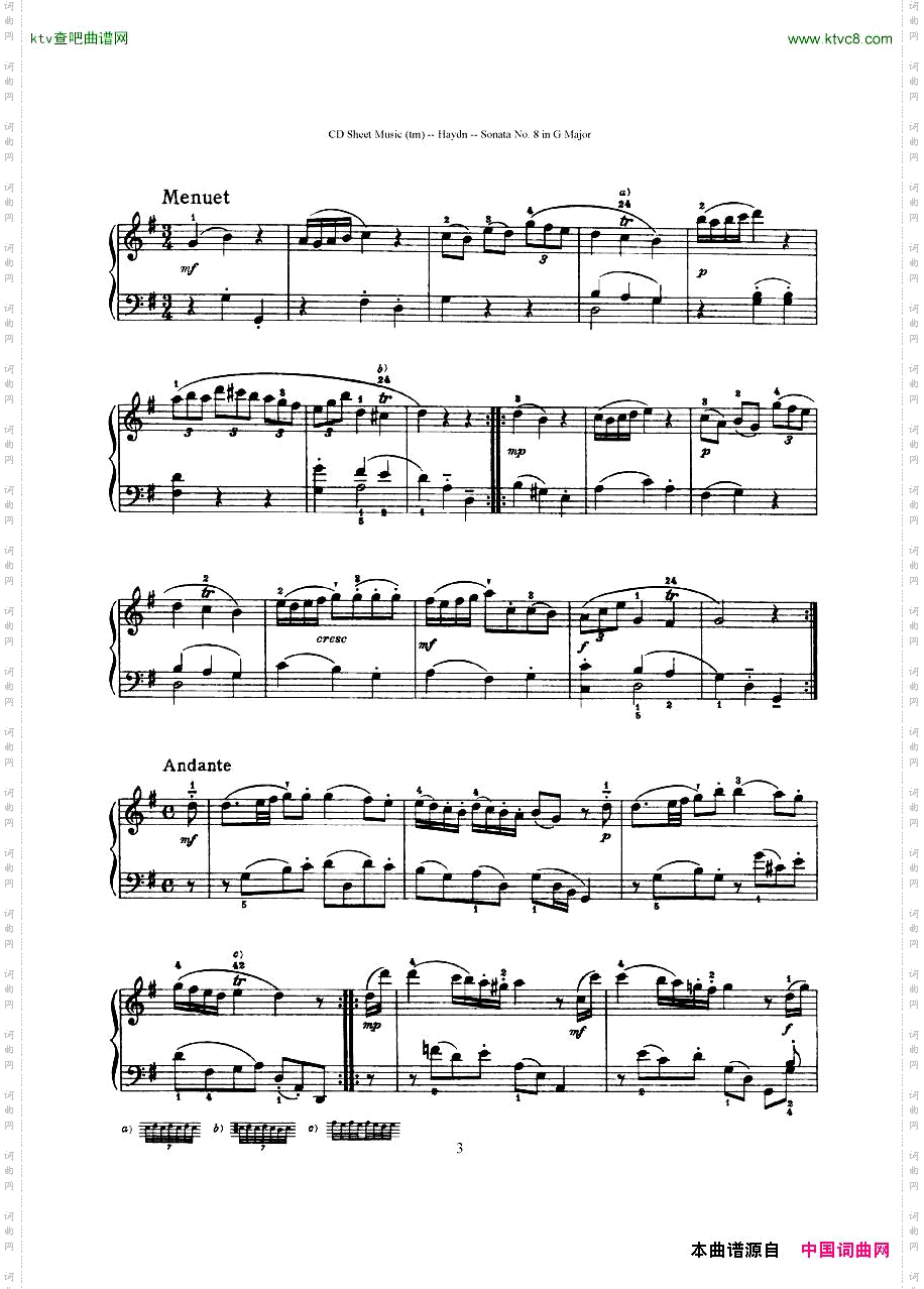 HaydnJoseph-Sonatano.8inGMajor