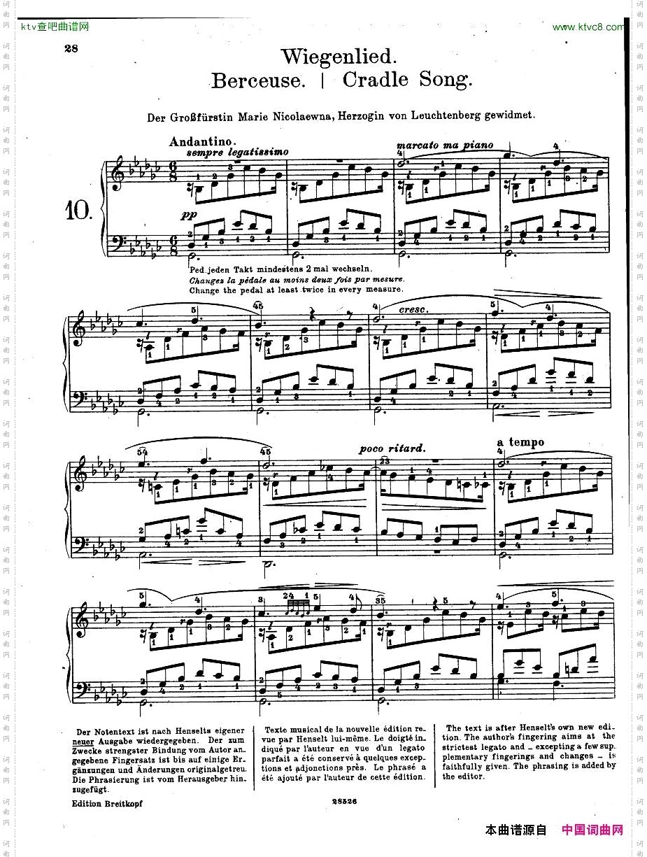 Henselt-PianoSoloAlbum