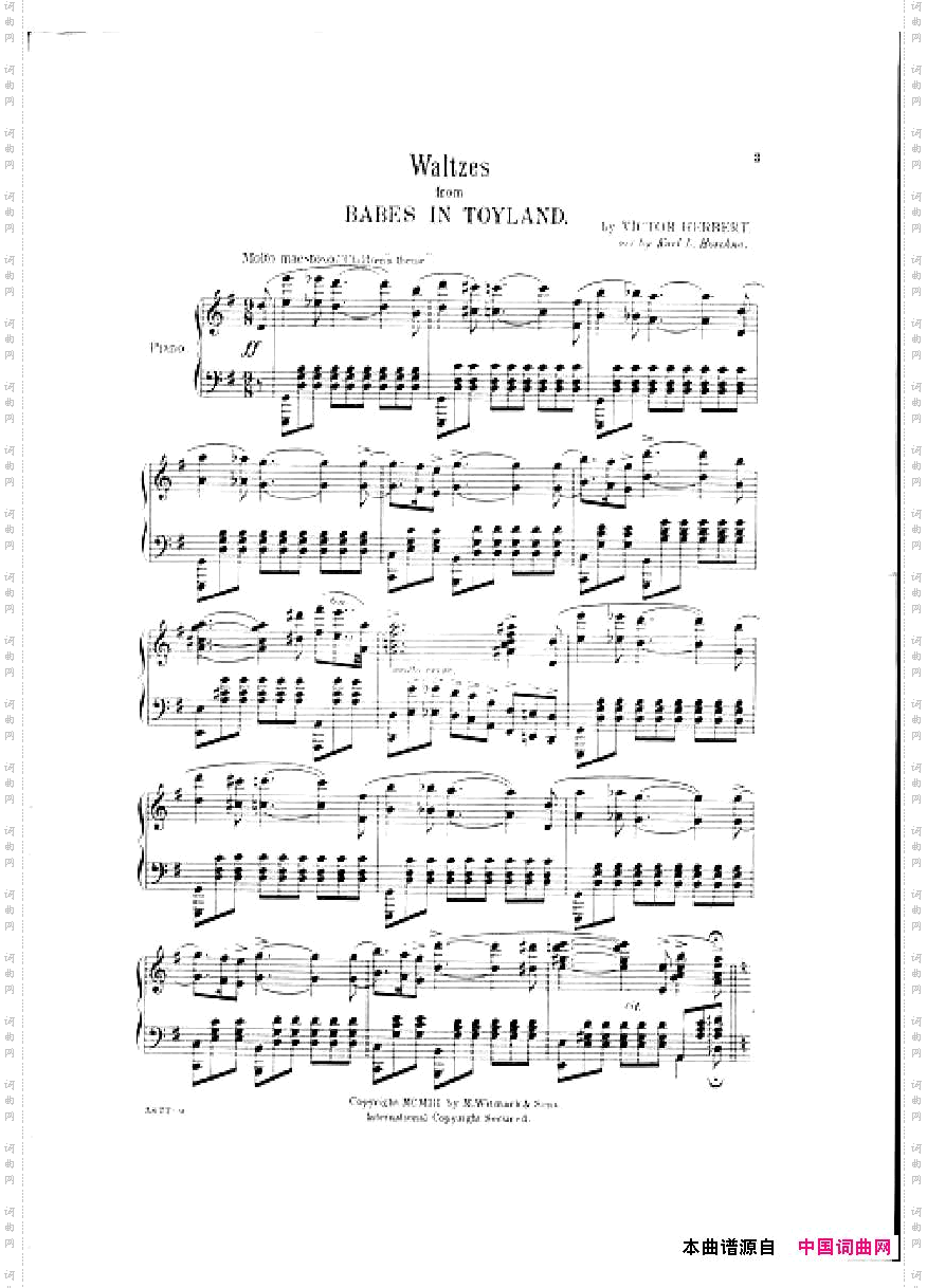 VictorHerbert-BabesinToyland1Waltzes