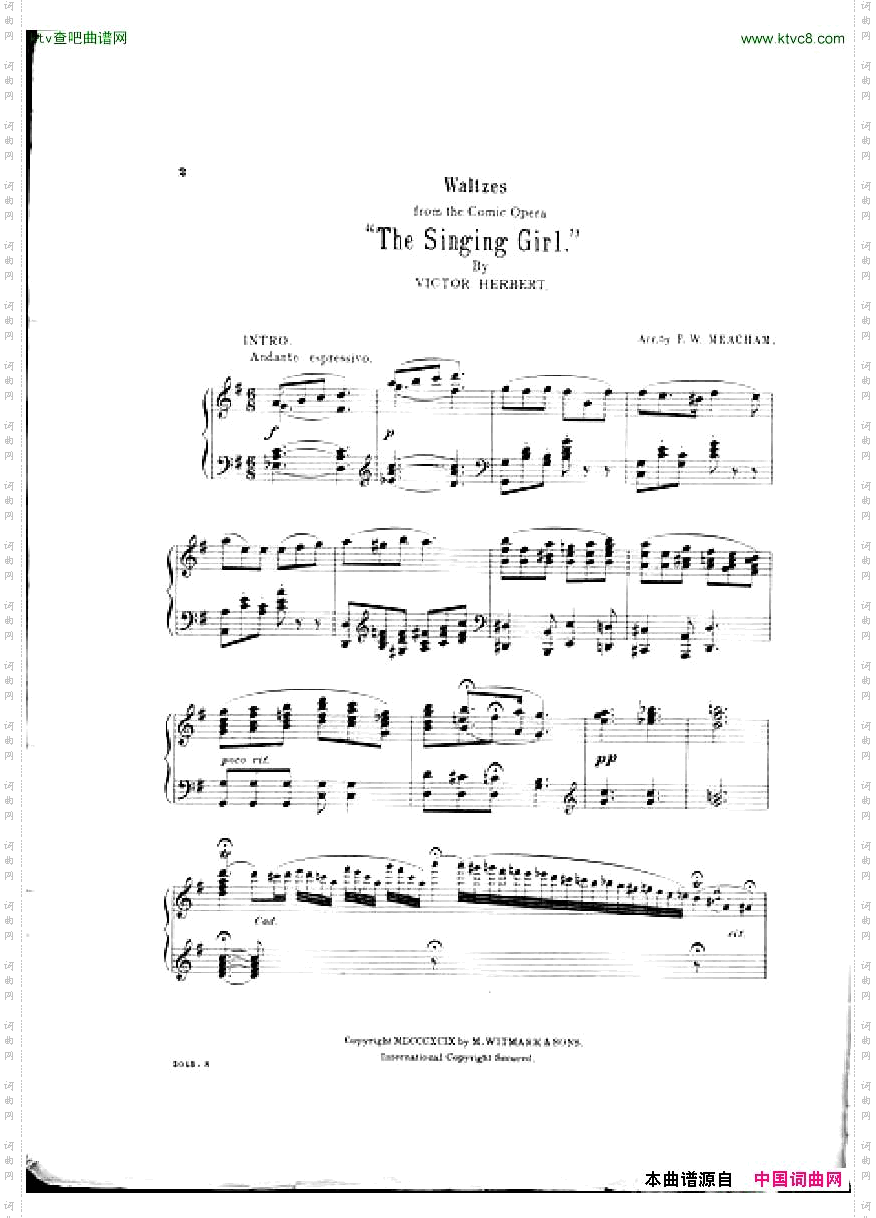VictorHerbert-TheSingingGirl1Waltzes
