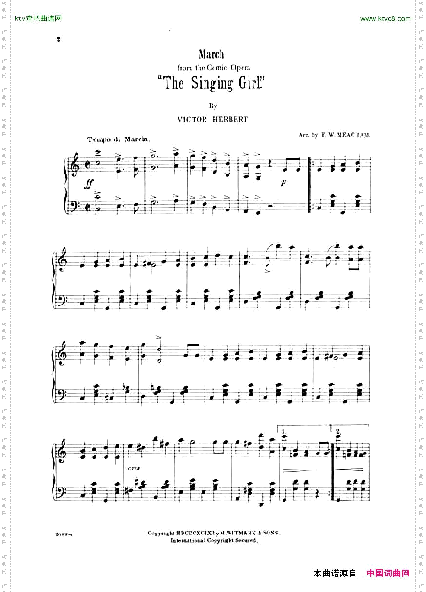 VictorHerbert-TheSingingGirl2Waltzes