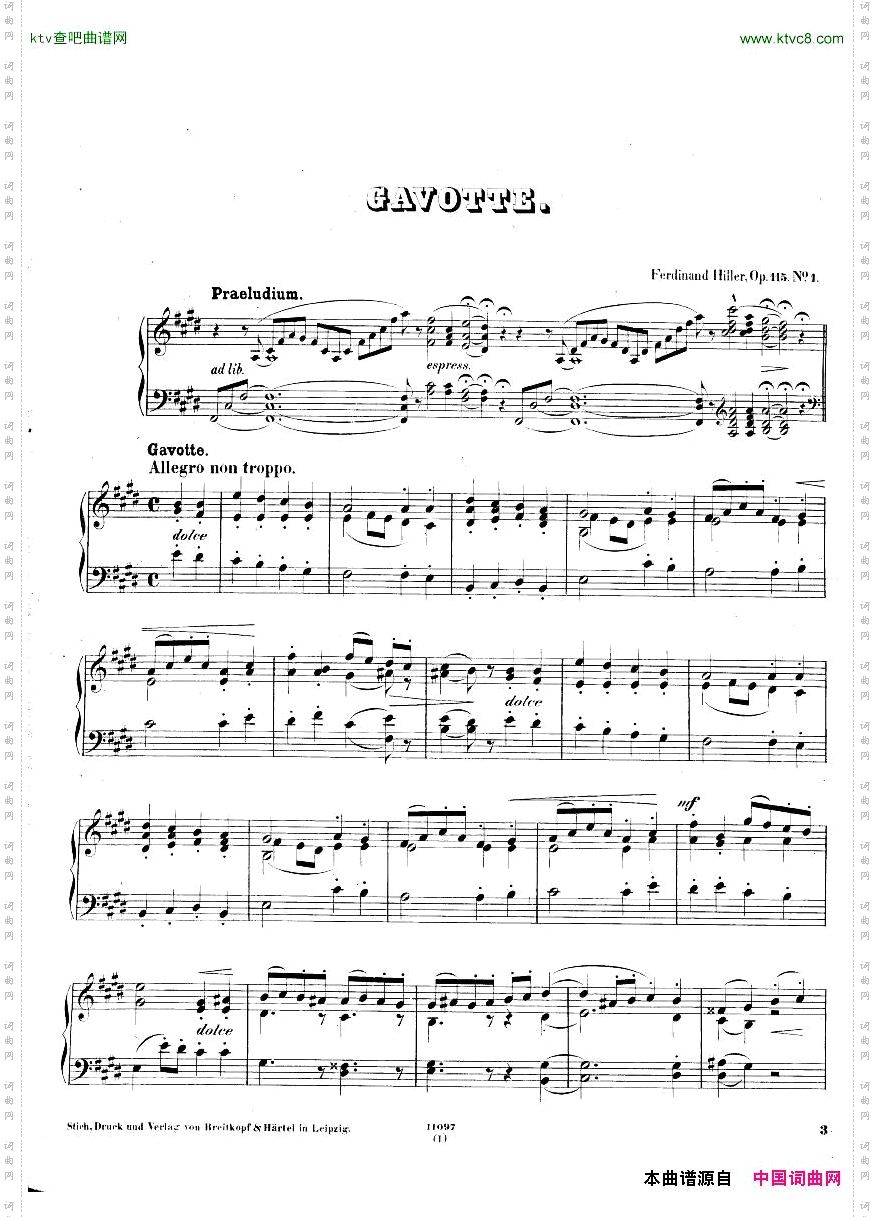 hiller115-gavotte,sarabande,courante