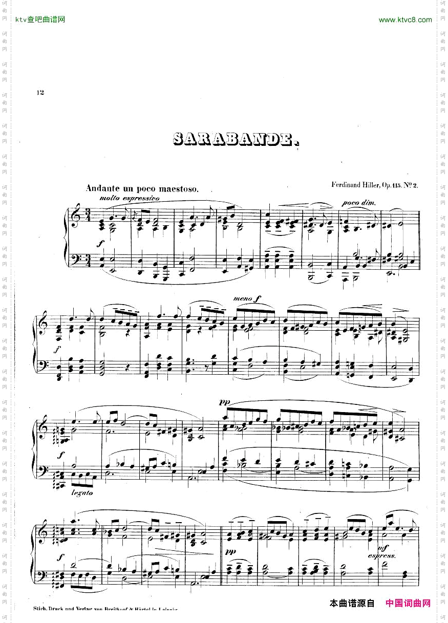 hiller115-gavotte,sarabande,courante