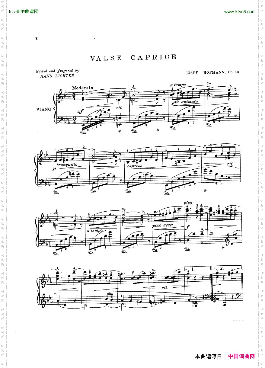 HOFMANN-Valsecapriceop53