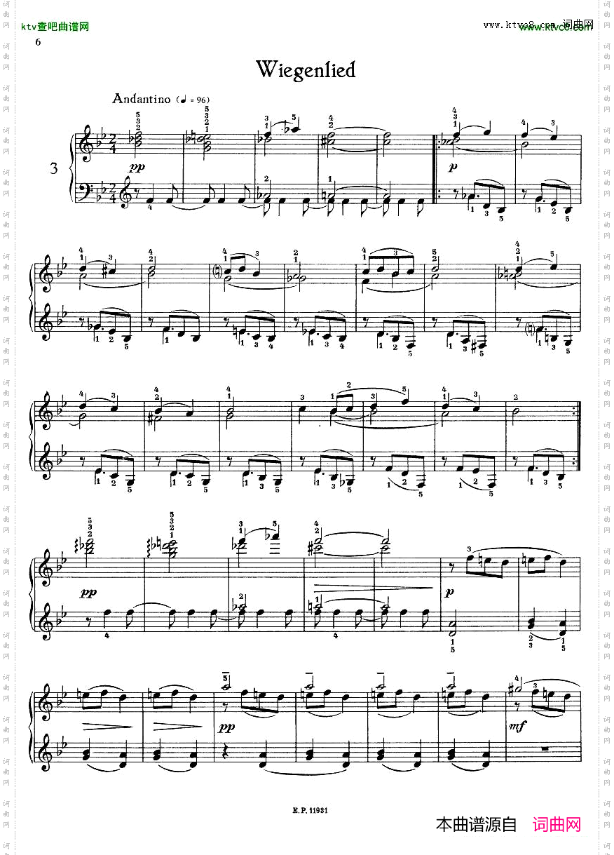 Glière-Zw_lfKinderstücke,Op.31