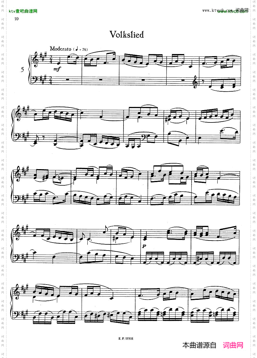 Glière-Zw_lfKinderstücke,Op.31