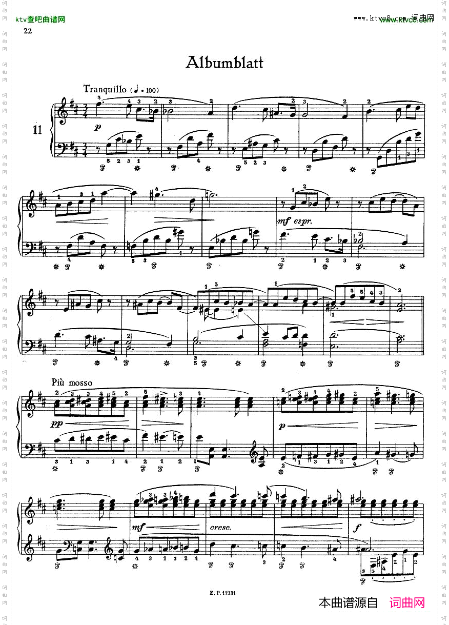 Glière-Zw_lfKinderstücke,Op.31