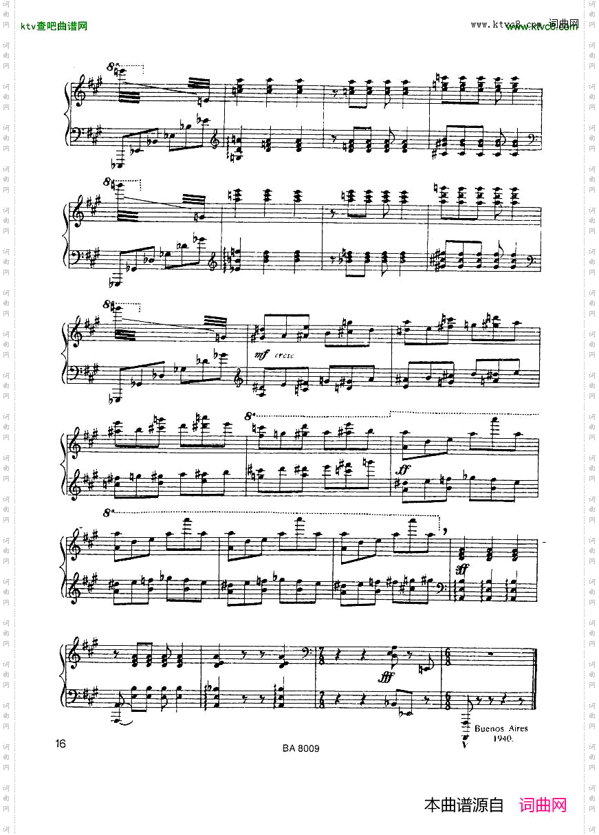 Ginastera-TresPiezas,3-Criolla