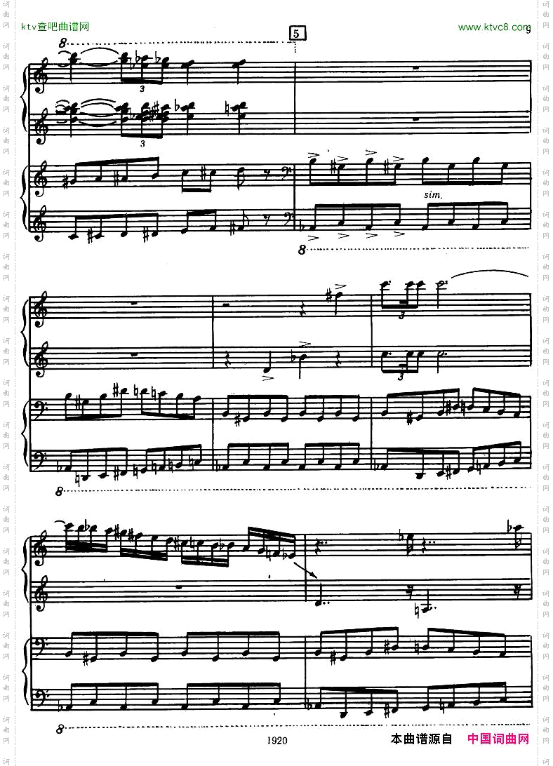 Honegger-SymphonyNo.3Liturgicheskaya2pianos一