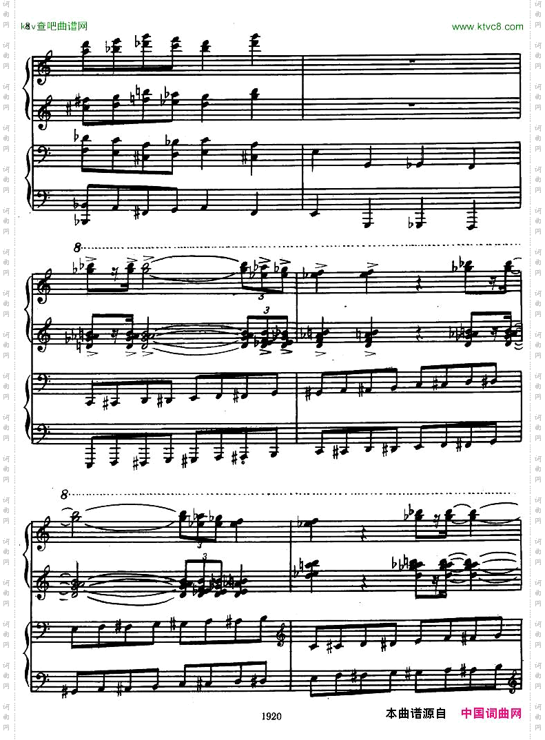 Honegger-SymphonyNo.3Liturgicheskaya2pianos一