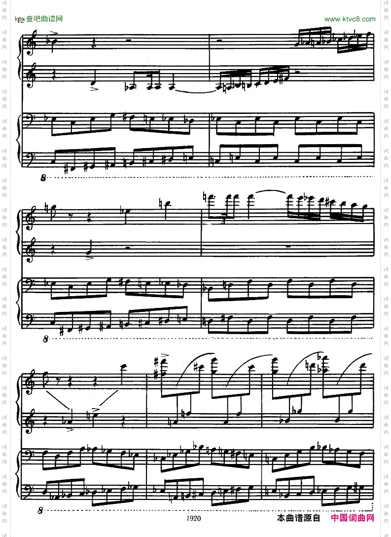 Honegger-SymphonyNo.3Liturgicheskaya2pianos一