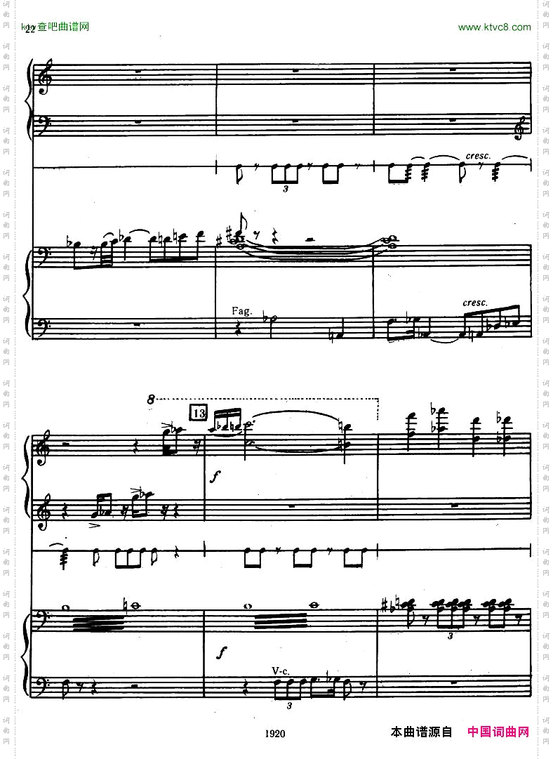 Honegger-SymphonyNo.3Liturgicheskaya2pianos一