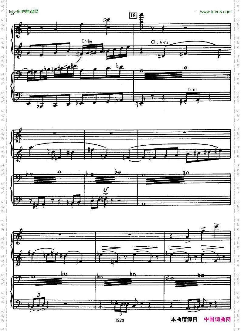 Honegger-SymphonyNo.3Liturgicheskaya2pianos一