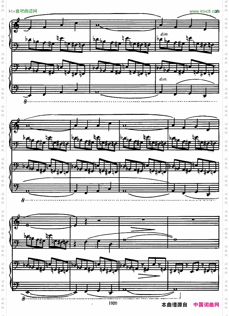 Honegger-SymphonyNo.3Liturgicheskaya2pianos一