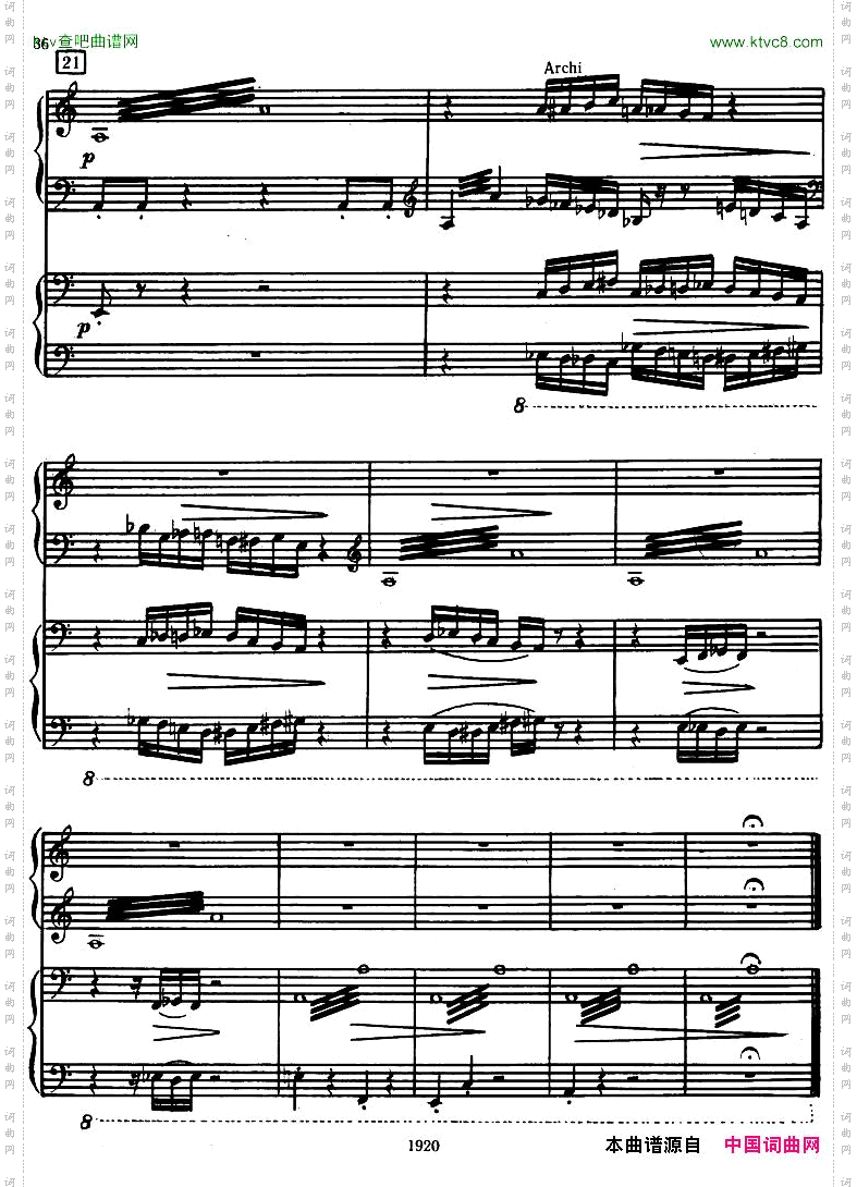 Honegger-SymphonyNo.3Liturgicheskaya2pianos一