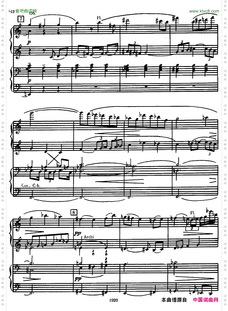 Honegger-SymphonyNo.3Liturgicheskaya2pianos一