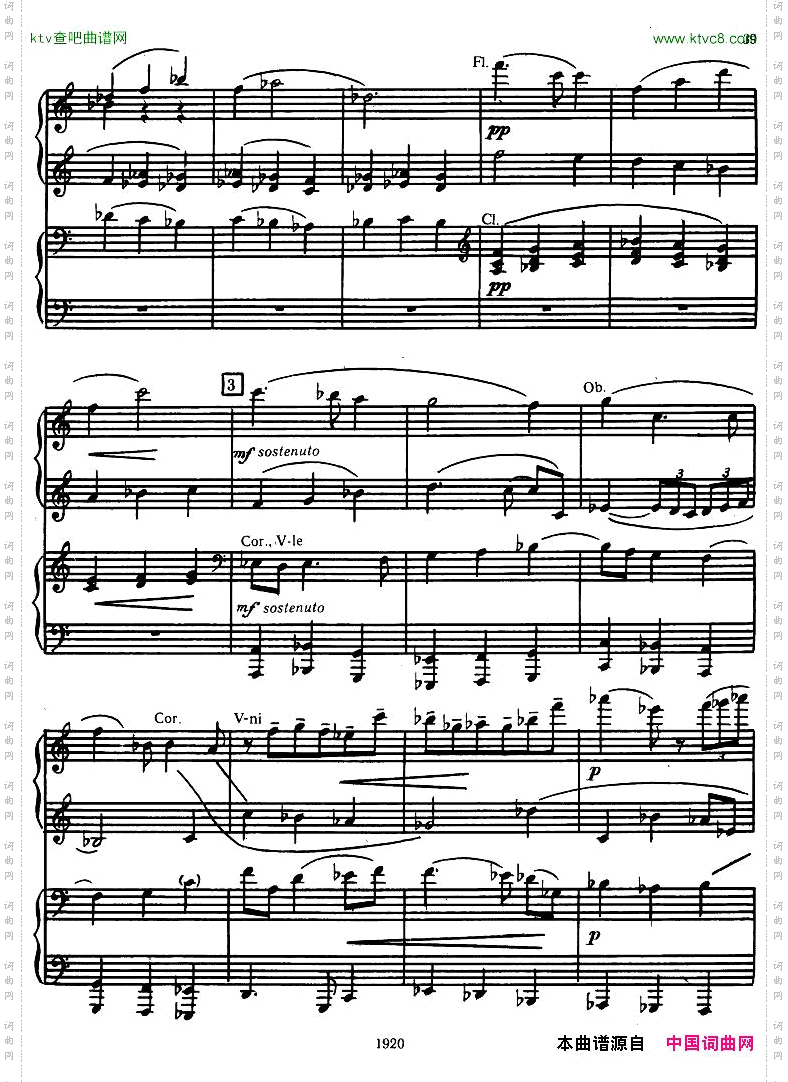 Honegger-SymphonyNo.3Liturgicheskaya2pianos一