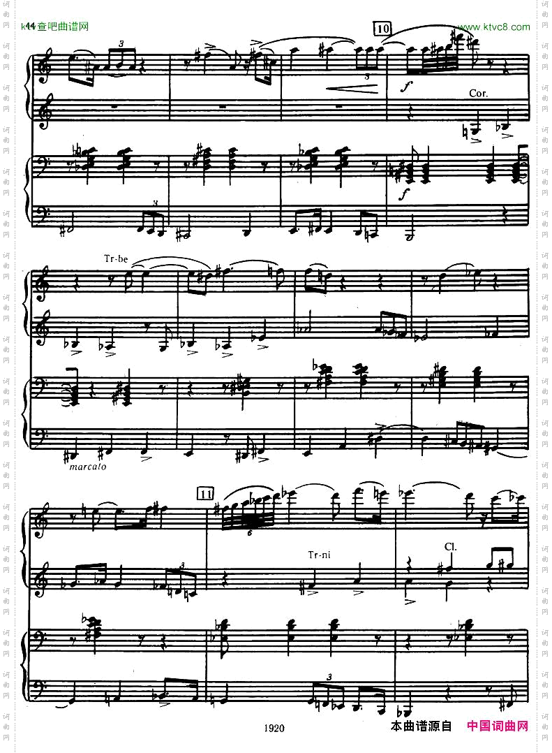 Honegger-SymphonyNo.3Liturgicheskaya2pianos一